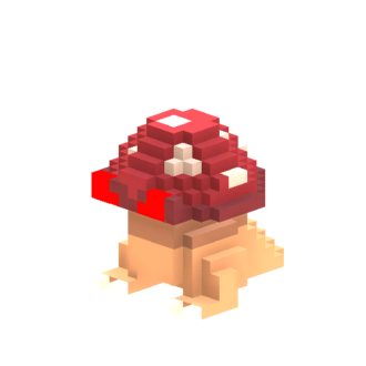 Funguirus I in Godzilla Voxel Wars