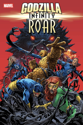 The main cover of Godzilla: Infinity Roar #4 by Ken Lashley