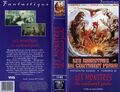 French Terror of Mechagodzilla VHS front and back cover 1