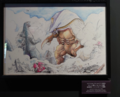 Barubaroi concept art on display at Nijigen no Mori's Museum of Godzilla