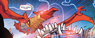 Red Rodan Kaiju Zord