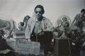 Sompote Sands on the set of King Kong vs. Godzilla
