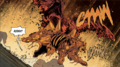 Rodan vs. the reanimated Ursogar