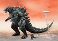 S.H. MonsterArts Godzilla Earth with Godzilla Filius and Landing Ship