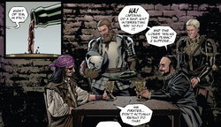 Henry Hull tells his story to Francis Walsingham