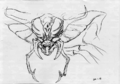 Megaguirus concept art