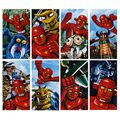 Cards featuring the stolen title hero from Super Robot Red Baron