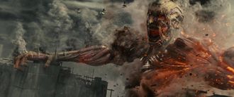 The Colossal Titan in Attack on Titan the Movie: Part 2