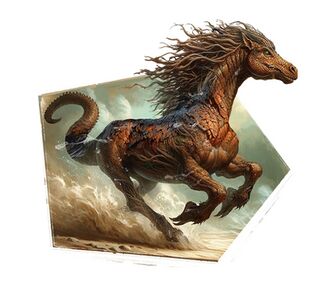 An illustration of a Roakur from Kong: Skull Island - Creature Codex