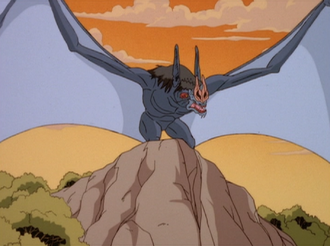 The Giant Bat in Godzilla: The Series