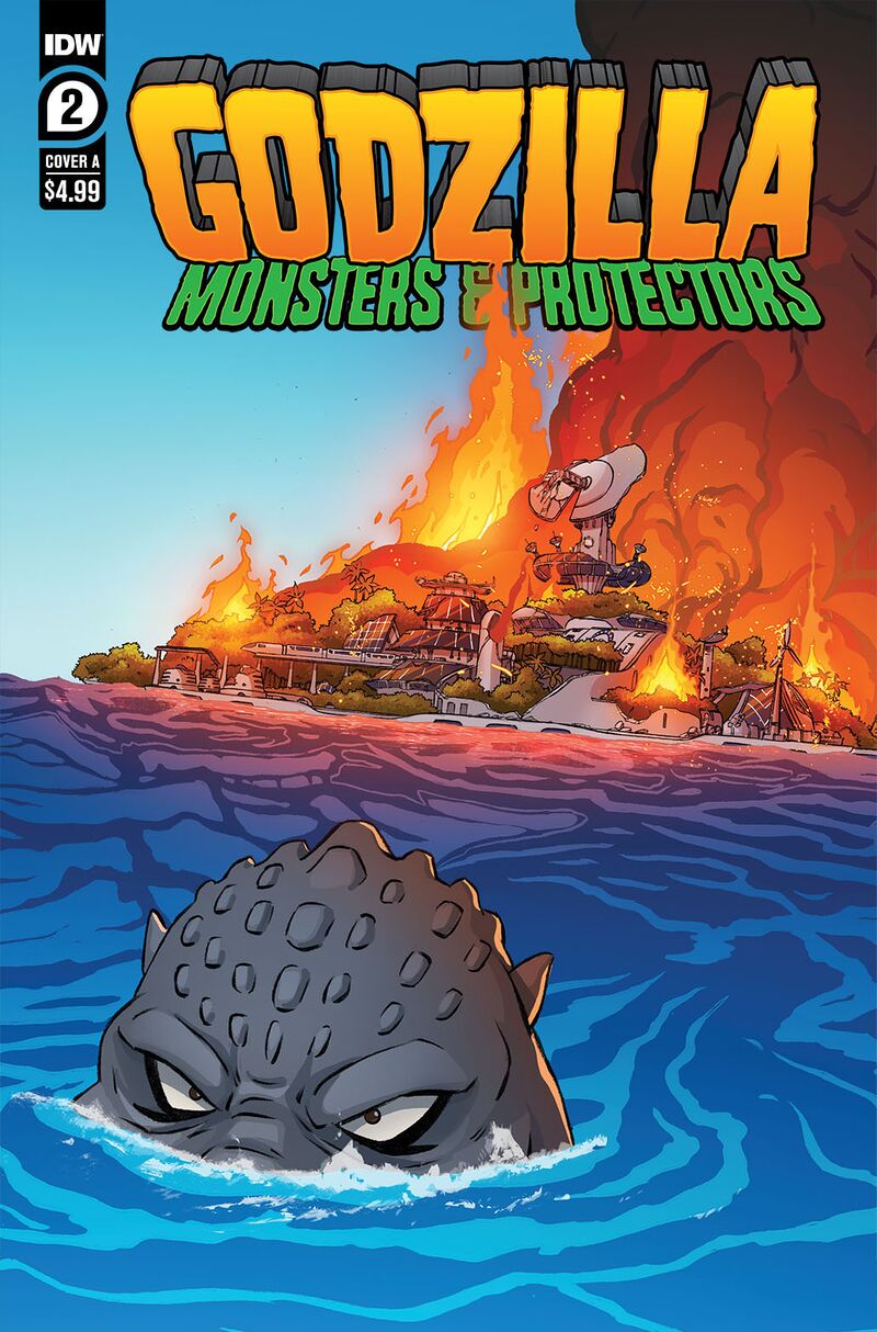 File:MONSTERS & PROTECTORS Issue 2 CVR A.jpg | Wikizilla, the