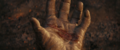 Kong's cut hand after being lacerated by the Skar King's Whipslash
