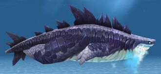 In-game full body image of Sharkjira