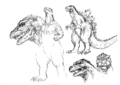 Godzilla concept art