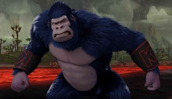 Kong in Season 2 of Kong: King of the Apes