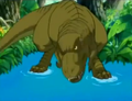 A T-Rex in Kong: The Animated Series