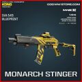 Monarch Stinger (Blueprint)