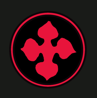 The gang's logo seen in the animated series