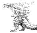 Godzilla concept art