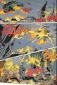 Viras attacking Gamera with electric blasts in the Dark Horse comic Gamera