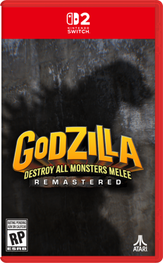 Nintendo Switch 2 box for Godzilla: Destroy All Monsters Melee Remastered