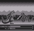 Manda unleashing flames at Godzilla in Godzilla, King of the Monsters