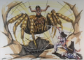 Spider Kumasogami concept art