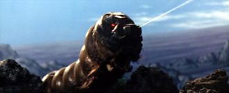 Mothra's larval stage in Ghidorah, the Three-Headed Monster