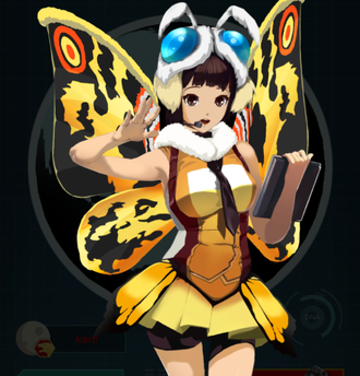 Mothra Yui in Godzilla Defense Force