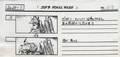 Mothra vs. Gigan storyboard