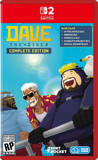 Nintendo Switch 2 box for Dave the Diver: Complete Edition