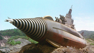 The Gotengo in Super Fleet Sazer-X the Movie