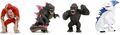 Skar King, Godzilla, Kong, and Shimo