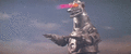 Mechagodzilla fires its mouth missiles, among other weapons, during an all-out attack in Godzilla vs. Mechagodzilla