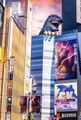 The Godzilla Head in 2024, with a poster for Godzilla x Kong: The New Empire