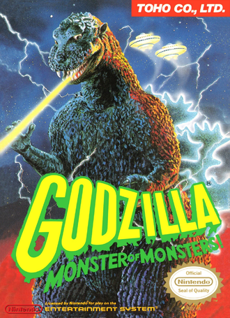Godzilla: Monster of Monsters! North American box art