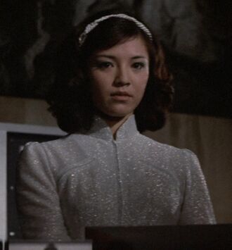 Katsura Mafune in Terror of Mechagodzilla