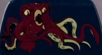 The Giant Squid in Hanna-Barbera's Godzilla