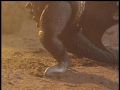 Gigan prepares to leap back