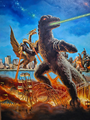 Godzilla on Monster Island artwork