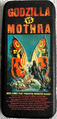 Godzilla vs. Mothra tin pencil case