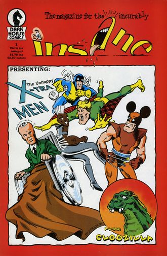 The cover for Insane #1