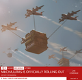 MechaJURAS units are distributed