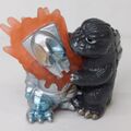 Bandai Godzilla vs Mechagodzilla finger puppet
