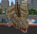 Godzilla (2016) second form in Minecraft: Bedrock Edition