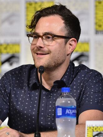 Max Borenstein speaks at The Terror: Infamy panel at Comic Con 2019