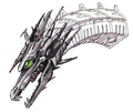 Mecha-King Ghidorah head concept art