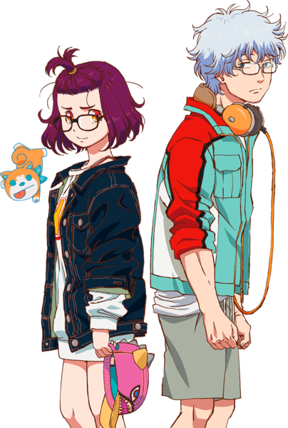 File:Transparent Mei, Yun, and doggy.png