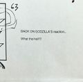 Half of a storyboard posted on Instagram by Adam Wingard