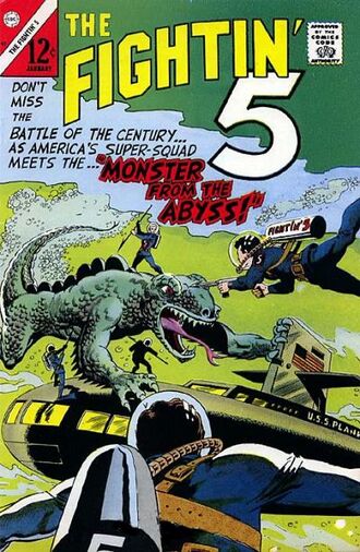 Cover art for Fightin' 5 #41
